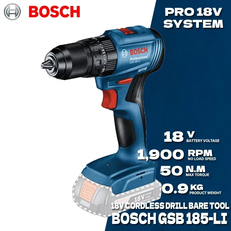 Bosch Drill Gsb 18V - BOSCH GSB 185-LI 브러시리스 무선 임팩트